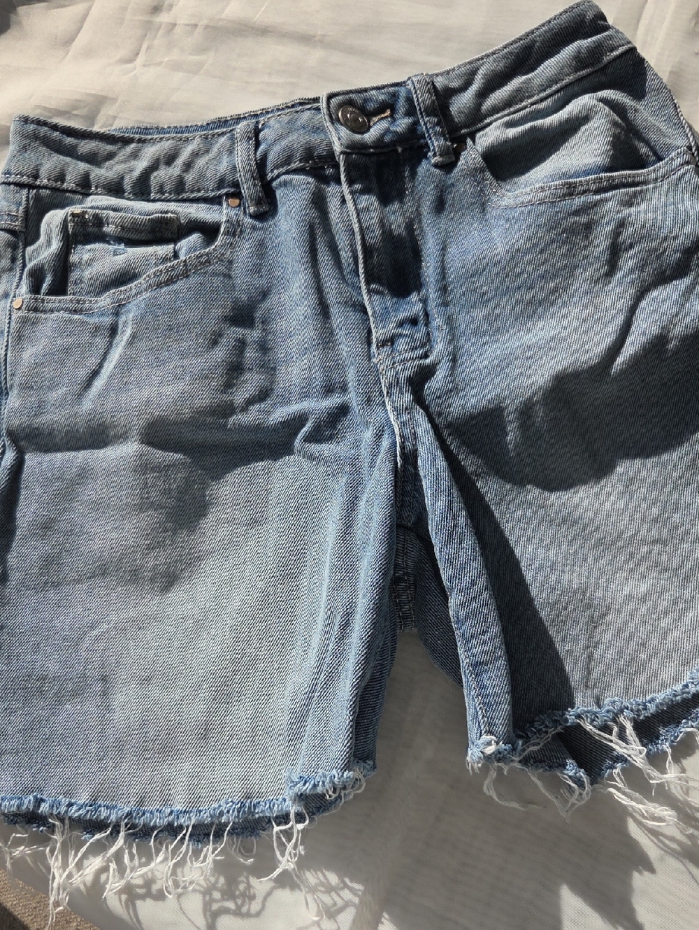 Rewash Light Blue Denim Jean Shorts